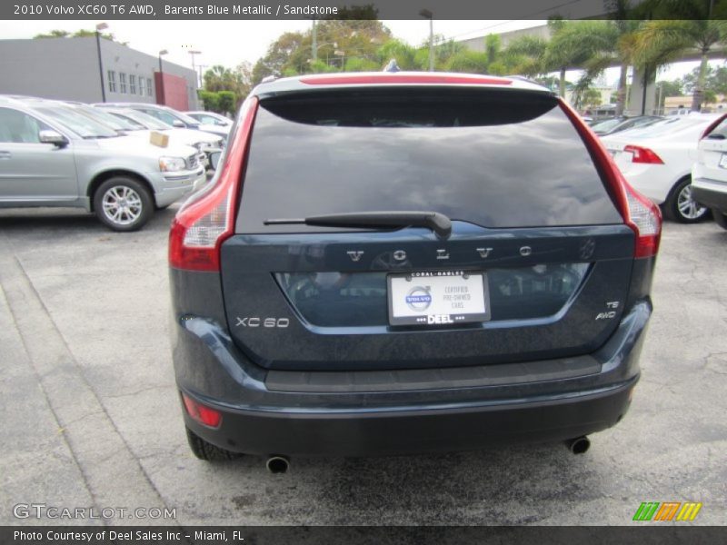 Barents Blue Metallic / Sandstone 2010 Volvo XC60 T6 AWD