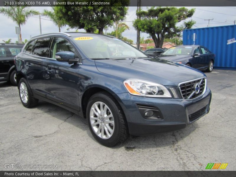 Barents Blue Metallic / Sandstone 2010 Volvo XC60 T6 AWD
