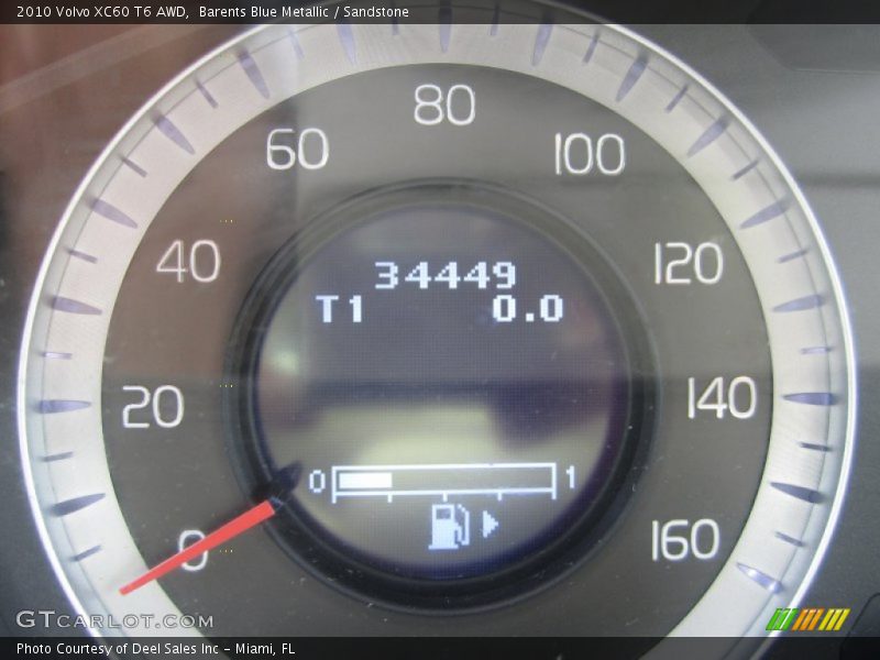 Barents Blue Metallic / Sandstone 2010 Volvo XC60 T6 AWD