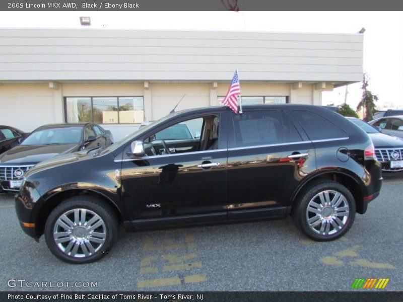 Black / Ebony Black 2009 Lincoln MKX AWD