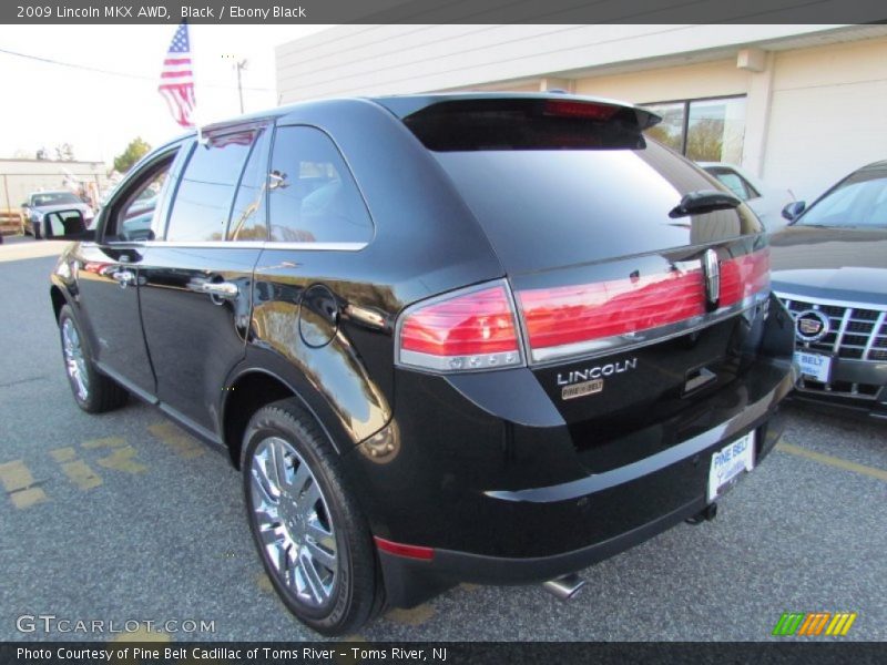Black / Ebony Black 2009 Lincoln MKX AWD