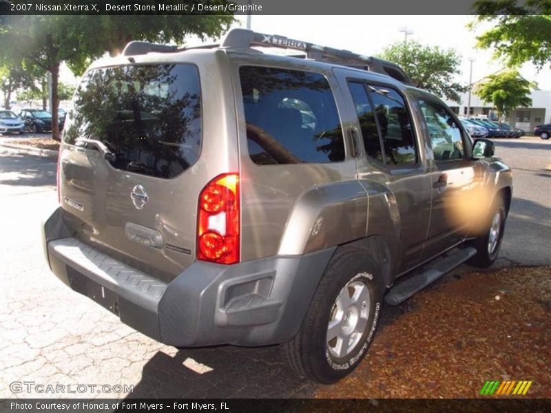 Desert Stone Metallic / Desert/Graphite 2007 Nissan Xterra X