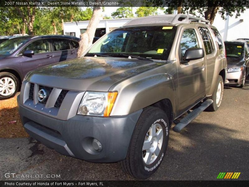 Desert Stone Metallic / Desert/Graphite 2007 Nissan Xterra X
