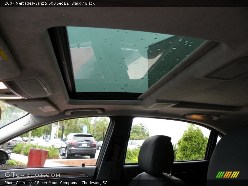 Black / Black 2007 Mercedes-Benz S 600 Sedan