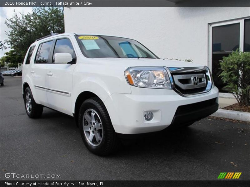 Taffeta White / Gray 2010 Honda Pilot Touring