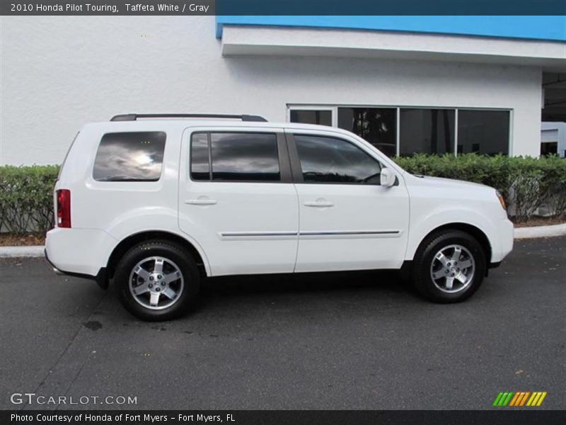 Taffeta White / Gray 2010 Honda Pilot Touring