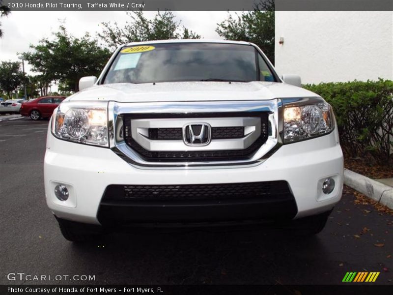 Taffeta White / Gray 2010 Honda Pilot Touring