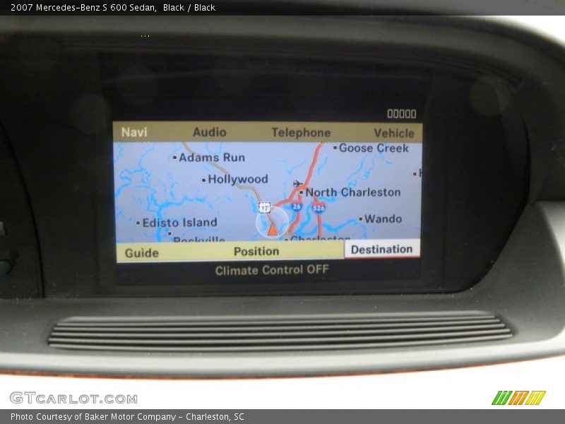 Black / Black 2007 Mercedes-Benz S 600 Sedan