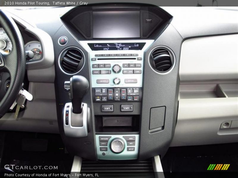 Taffeta White / Gray 2010 Honda Pilot Touring