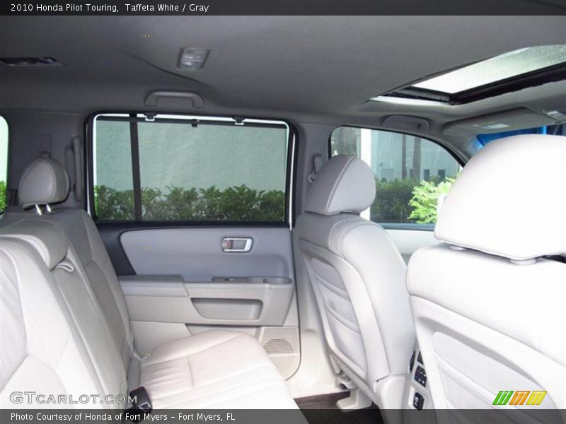 Taffeta White / Gray 2010 Honda Pilot Touring