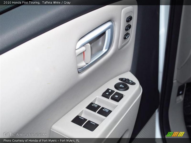 Taffeta White / Gray 2010 Honda Pilot Touring