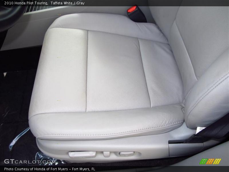 Taffeta White / Gray 2010 Honda Pilot Touring