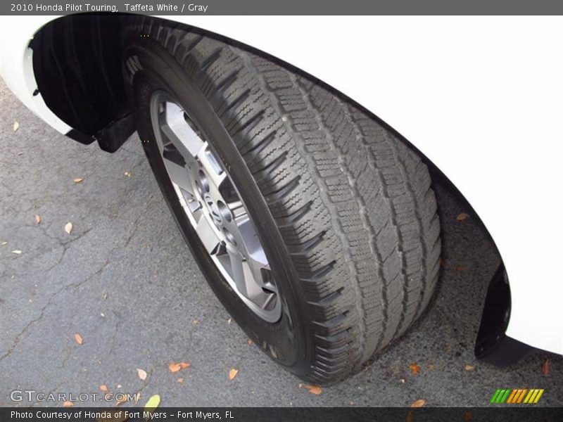 Taffeta White / Gray 2010 Honda Pilot Touring