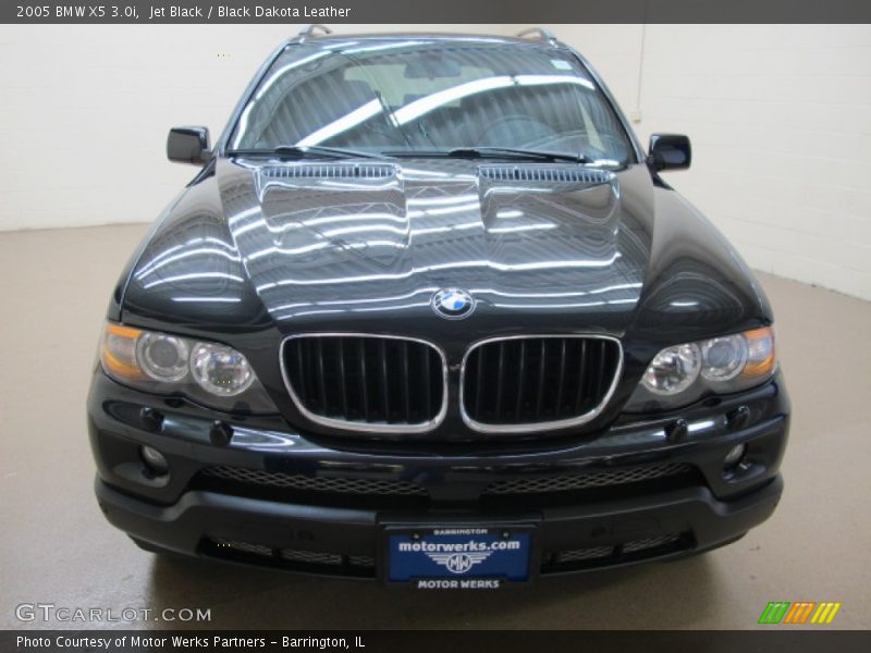 Jet Black / Black Dakota Leather 2005 BMW X5 3.0i