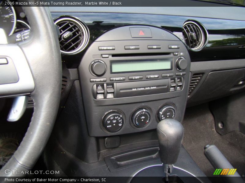 Marble White / Black 2006 Mazda MX-5 Miata Touring Roadster
