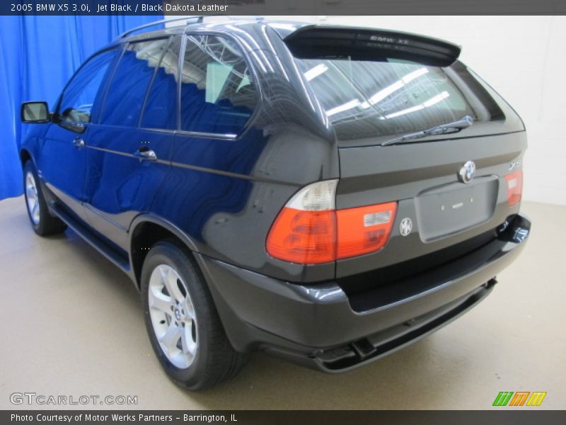 Jet Black / Black Dakota Leather 2005 BMW X5 3.0i