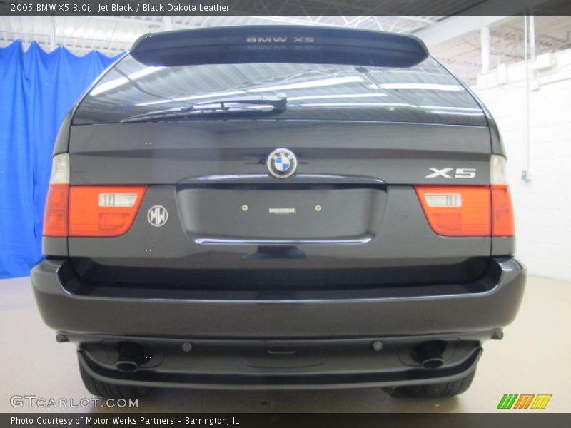 Jet Black / Black Dakota Leather 2005 BMW X5 3.0i