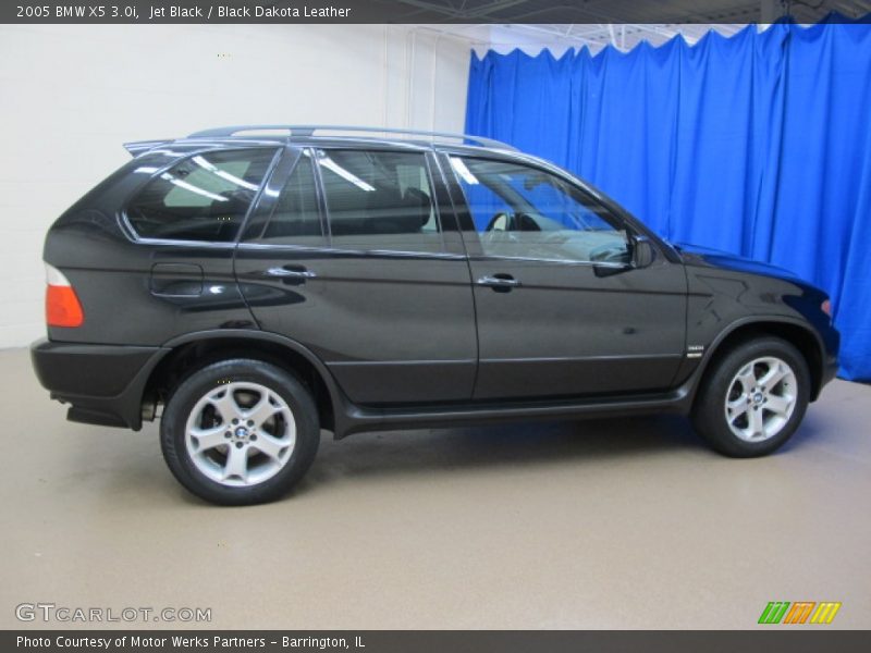 Jet Black / Black Dakota Leather 2005 BMW X5 3.0i