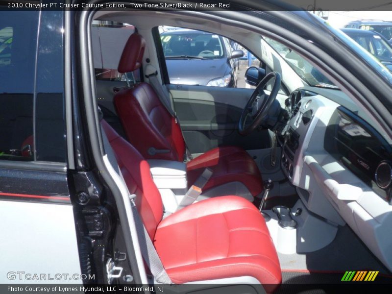  2010 PT Cruiser Couture Edition Radar Red Interior