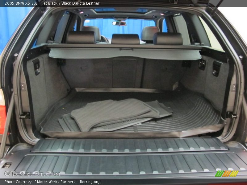 Jet Black / Black Dakota Leather 2005 BMW X5 3.0i