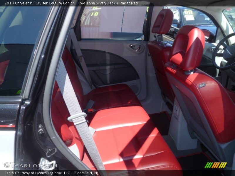 Rear Seat of 2010 PT Cruiser Couture Edition