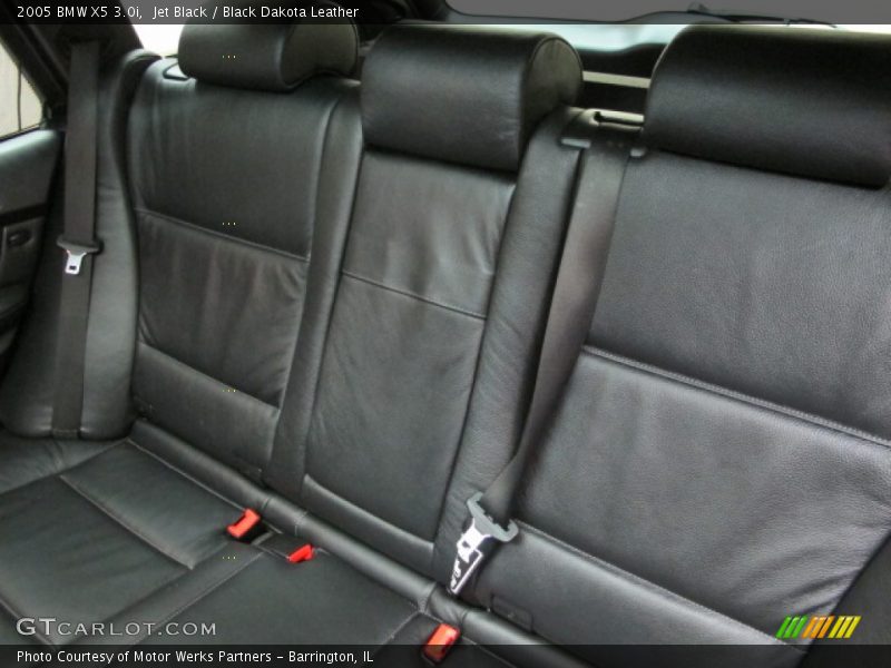 Jet Black / Black Dakota Leather 2005 BMW X5 3.0i