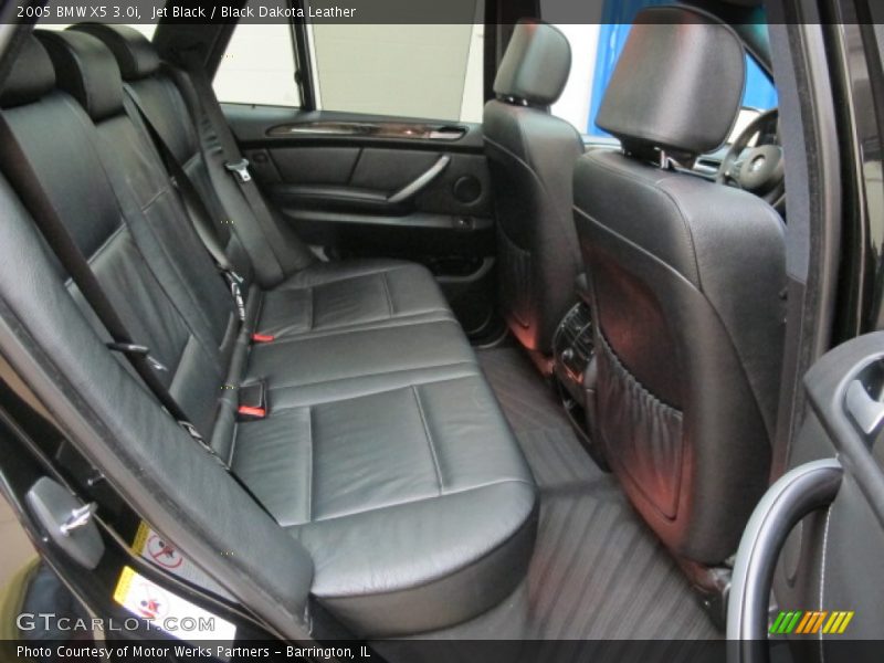 Jet Black / Black Dakota Leather 2005 BMW X5 3.0i
