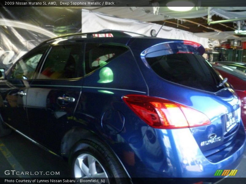 Deep Sapphire Metallic / Black 2009 Nissan Murano SL AWD