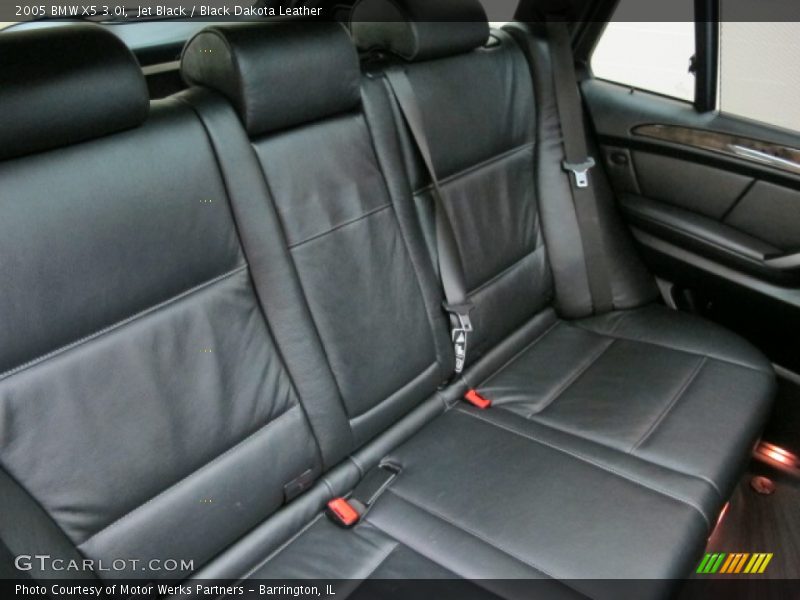 Jet Black / Black Dakota Leather 2005 BMW X5 3.0i