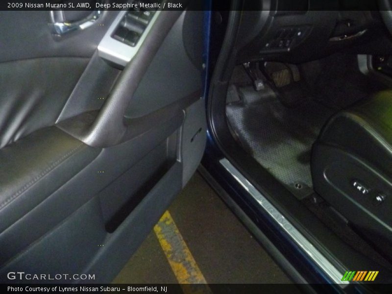 Deep Sapphire Metallic / Black 2009 Nissan Murano SL AWD