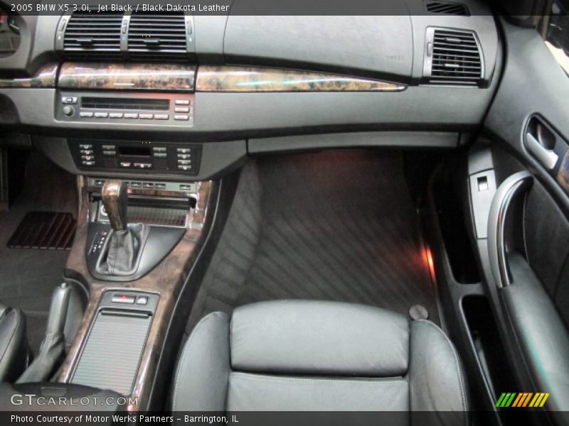 Jet Black / Black Dakota Leather 2005 BMW X5 3.0i