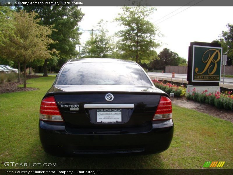Black / Shale 2006 Mercury Montego Premier