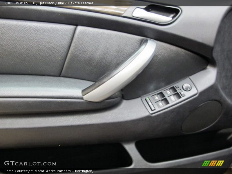 Jet Black / Black Dakota Leather 2005 BMW X5 3.0i