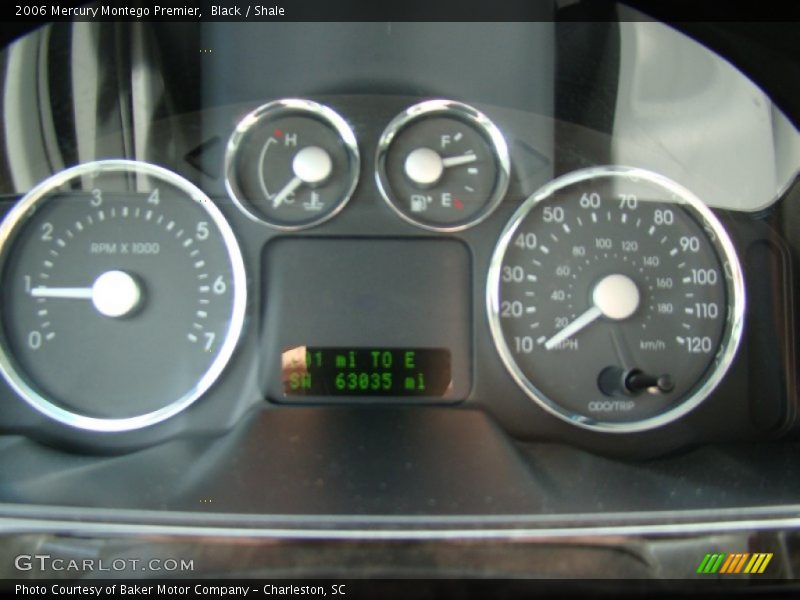 Black / Shale 2006 Mercury Montego Premier