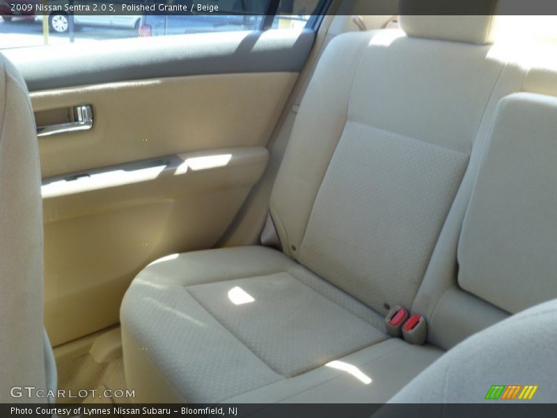 Polished Granite / Beige 2009 Nissan Sentra 2.0 S