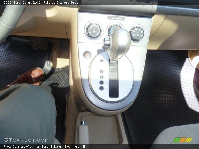 Polished Granite / Beige 2009 Nissan Sentra 2.0 S