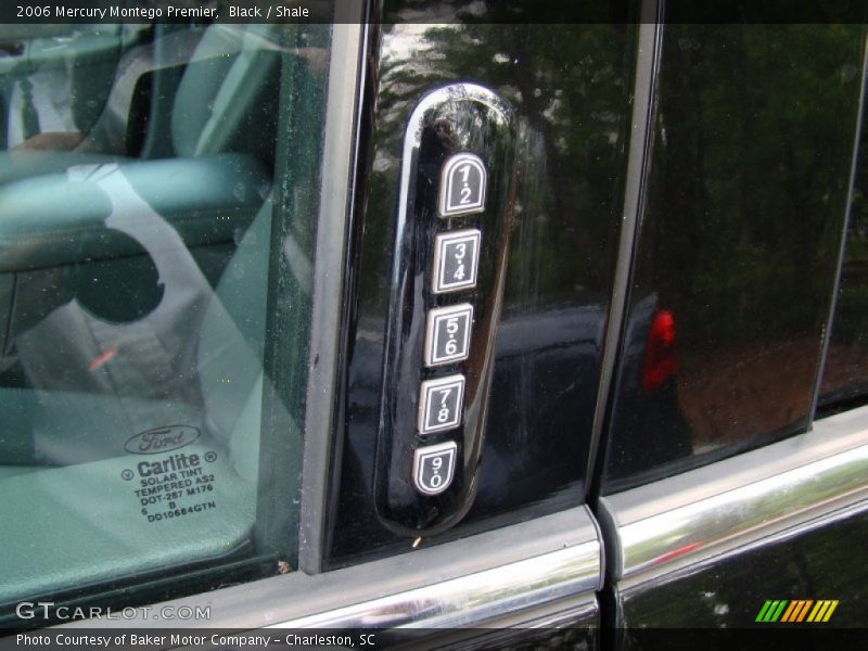Black / Shale 2006 Mercury Montego Premier