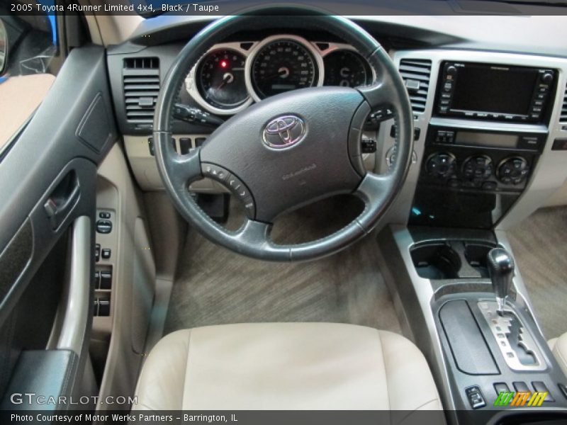 Black / Taupe 2005 Toyota 4Runner Limited 4x4
