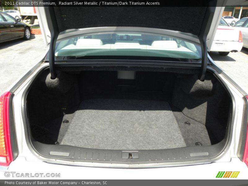 Radiant Silver Metallic / Titanium/Dark Titanium Accents 2011 Cadillac DTS Premium