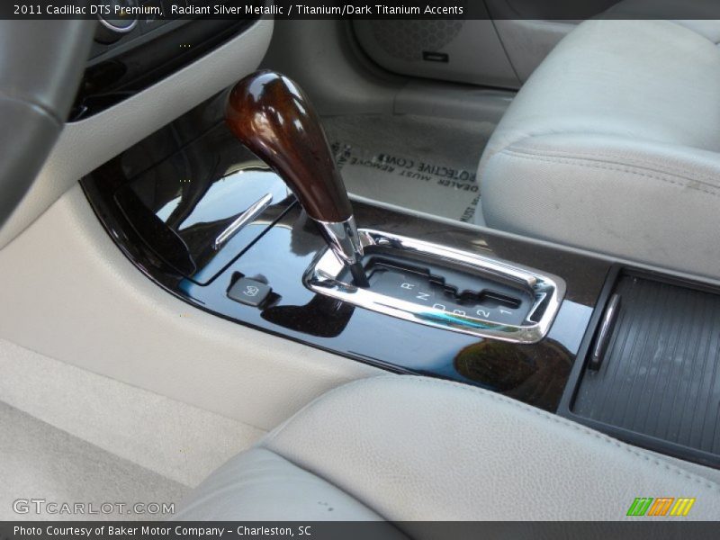 Radiant Silver Metallic / Titanium/Dark Titanium Accents 2011 Cadillac DTS Premium