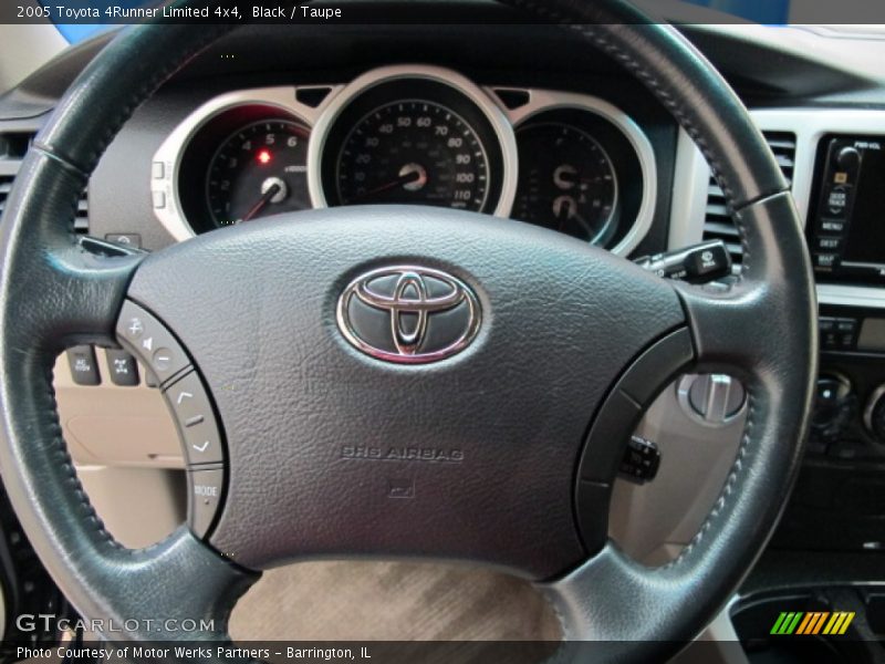 Black / Taupe 2005 Toyota 4Runner Limited 4x4