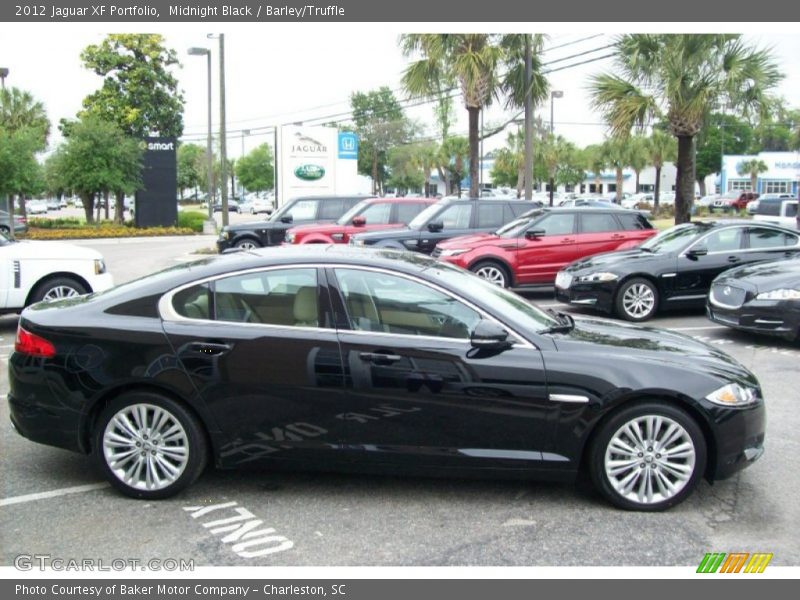 Midnight Black / Barley/Truffle 2012 Jaguar XF Portfolio