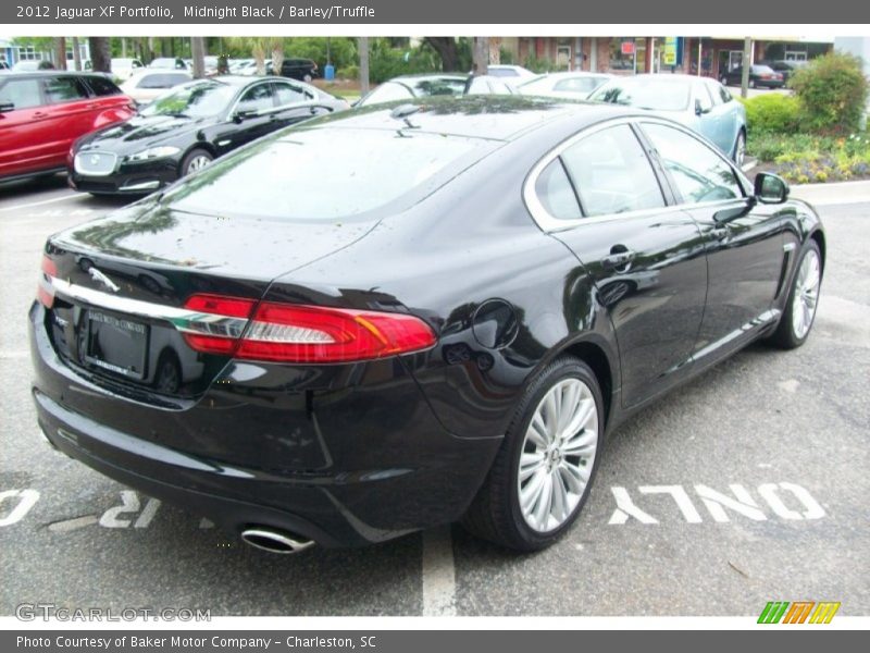Midnight Black / Barley/Truffle 2012 Jaguar XF Portfolio