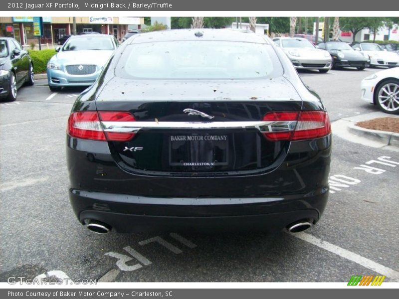 Midnight Black / Barley/Truffle 2012 Jaguar XF Portfolio