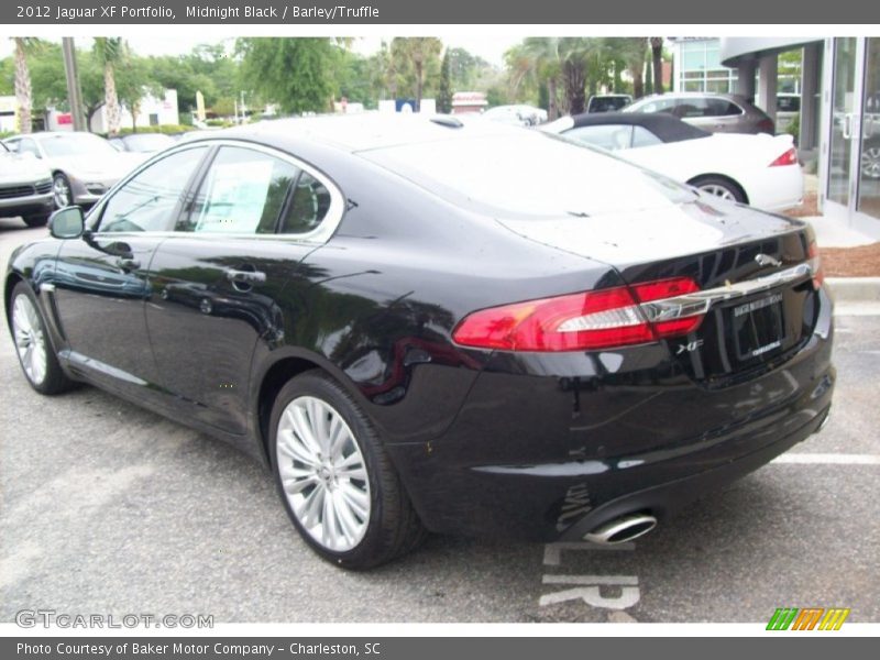 Midnight Black / Barley/Truffle 2012 Jaguar XF Portfolio