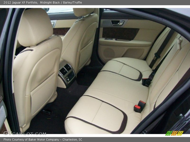 Midnight Black / Barley/Truffle 2012 Jaguar XF Portfolio