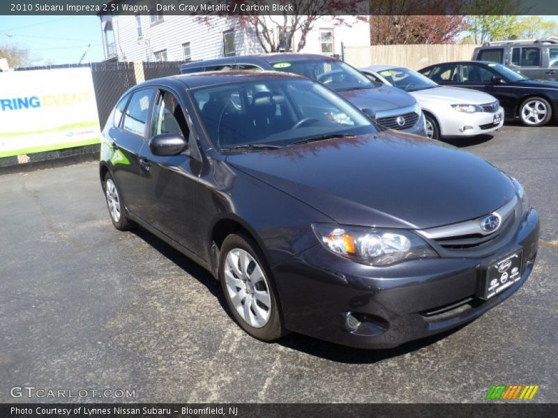 Dark Gray Metallic / Carbon Black 2010 Subaru Impreza 2.5i Wagon