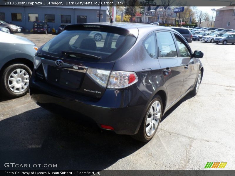 Dark Gray Metallic / Carbon Black 2010 Subaru Impreza 2.5i Wagon