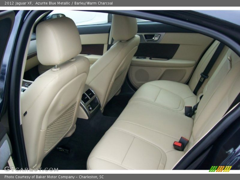 Azurite Blue Metallic / Barley/Warm Charcoal 2012 Jaguar XF