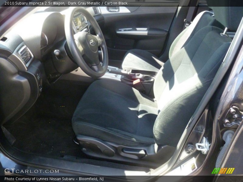 Dark Gray Metallic / Carbon Black 2010 Subaru Impreza 2.5i Wagon